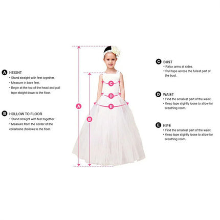 Royal Blue Princess Festive Dresses Tulle Elegance Flower Girl Dresses  For Wedding Baptism Toddler Official Events