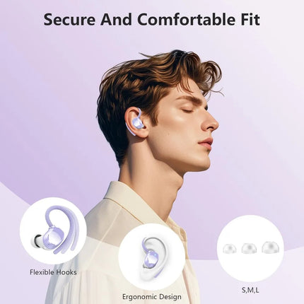 Wireless Earbuds: Long Playtime, Deep Bass, Waterproof Sport Headphones for Extended Workouts on iOS and Android