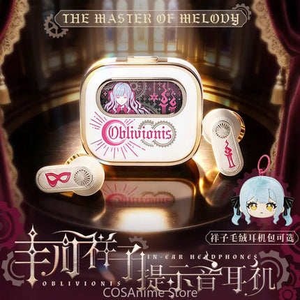 Ave Mujica Sakiko Togawa Anime Cosplay Fashion Ear-hook Bluetooth Headset Cartoon BlueTooths Earphone Headphones Xmas Gift