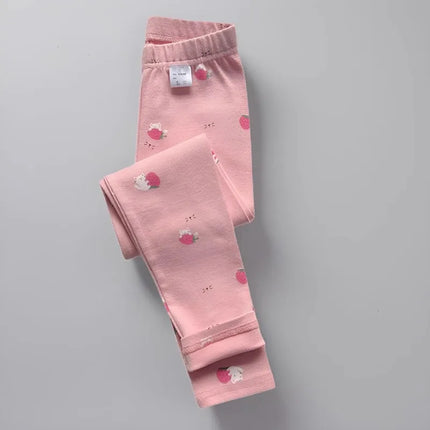 Girls Legging Autumn Winter Pants For Kids Thick Cotton Elastic Children Pants Versatile Slim Toddler Tights Baby Teen Clothing