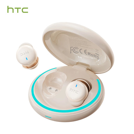 HTC NE92 Wireless Bluetooth 6.0 Sleep Earbuds In Ear Headphones Mini Invisible Earbuds 30H Playtime Comfortable Secure Fit Side Sleep Earphones HiFi Stereo Sound Noise Isolation for Sleeping Travel Office Relaxation Compatible with iOS Android