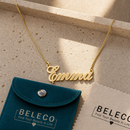 Beleco Jewelry - Custom Name Necklace