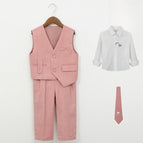 Pink 4-piece set / 140cm