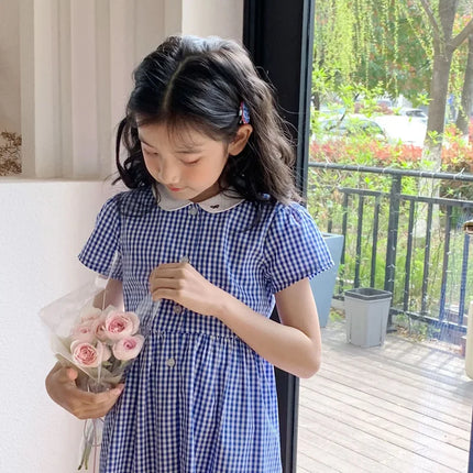 Children's Clothing 2026 Summer Floral Dress Baby Printed Toddler Girls Clothes Birthday Party Dresses Casual Mother & Kids