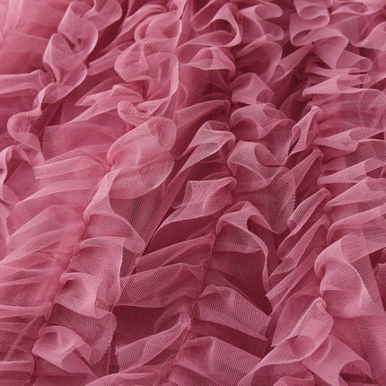 DXTON Sequined Princess Girls Tutu Dresses Irregular Mesh Luxury Children Dress Wedding Birthday Party Elegant New Kids Costumes