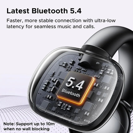 Earbuds with Bluetooth 5.4, Lightweight Wireless Headphones, 30H Playtime, IPX5 Waterproof for Active Use