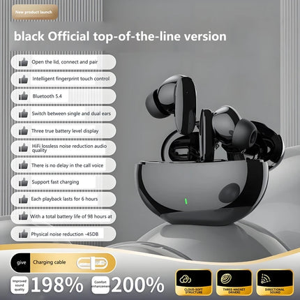 Lenovo New Wireless Earphone Bluetooth Headsets TWS 5.3 Stereo Earbuds Hifi Headphones HD Microphone For Iphone And Android
