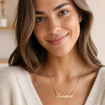 Beleco Jewelry - Custom Name Necklace