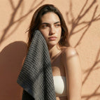 Charcoal / Hand Towels (set of 2)