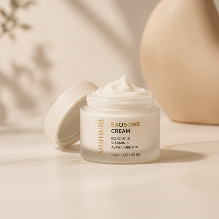 Exosome Brightening Cream | Kojic Acid, Glutathione & Mandelic Acid | Ammuri Beauty