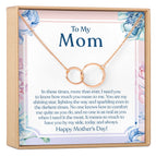 2 Interlocking Circles (1) / Rose Gold