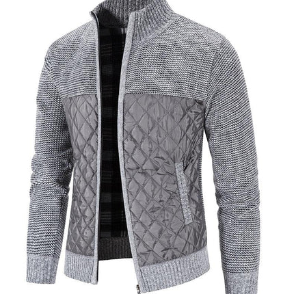 New Autumn Winter Jacket Men Warm Casual Slim Fit Fleece Jacket Elegant Jackets For Men Warm Soft Sweater Solid Jackets Casual Business Men Clothing Lightweight Hooded Jackets