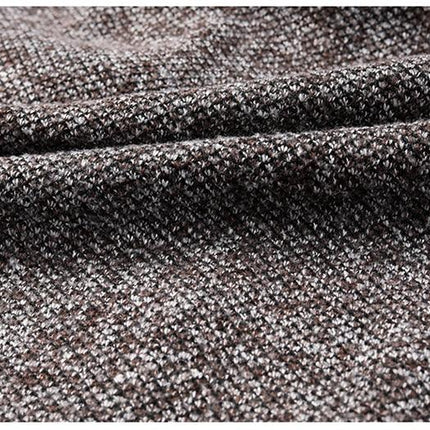 Simple Quality Autumn Winter New Men's Jacket Slim Fit Jacket Slim Fit Thick Sweaters Male Jacket Men Solid Cotton Thick Warm Sweater With Pockets  Fashion Warm Cold Weather Classic Jacket