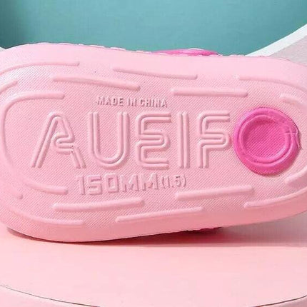 Unisex Children Slippers For Boys Girls New Summer Kids Beach Shoes Baby Toddler Soft Shoes Home Indoor Slippers Summer Lightweight Shockproof Non-Slip Water Shoes Garden Shoes For Beach Pool
