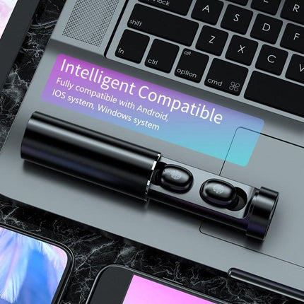 Wireless Bluetooth 5.1 Earphones Wireless Charging Case IPX8 Waterproof Stereo Headphones In Ear Built in Mic Headset Touch Control Earbuds Wireless Earbuds Case With Flashlight Noise Isolating Clear Calls Rich Bass In-Ear Sports Headset