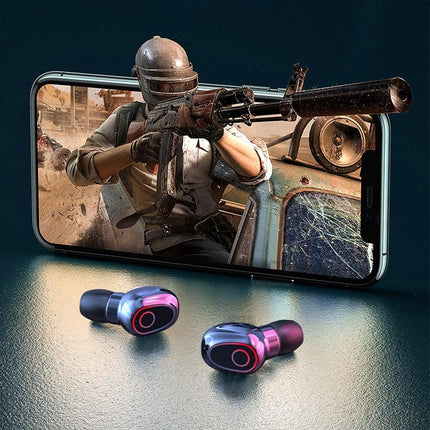 Wireless Earbuds With Microphone Bluetooth 5.1 Headphones in-Ear Touch Control Hi-Fi Stereo Sound Earphones Excellent Playing Time Deep Earphones Bluetooth Wireless Charging Box Headphones LED Display Sport Waterproof Earbuds Headsets 10000 mAh