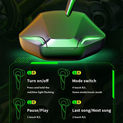 Wireless Headphones Noise Canceling Waterproof Gaming Headsets 9D Stereo Sports Earphones With Microphones Sound Quality Wireless Charging Case In-Ear Headphones Wireless Bluetooth 5.1 Headset Deep Bass Soft Comfortable Secure Fit Earphones